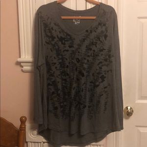 JMS grey long sleeve shirt
